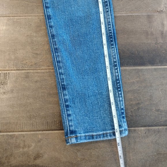 MADEWELL 10" High-Rise Skinny Jean, dark wash, 28 - Picture 10 of 14